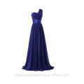 Wholesale Cheap Alibaba One Shoulder Royal Blue purple green Beach Long Weddings Bridesmaids Evening Party Dresses LBL60A